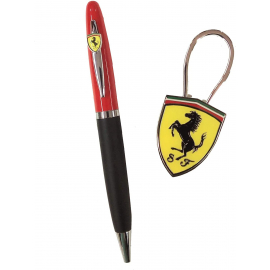 Ferrari 59412 Set Stylo bille + porte-clés maranello