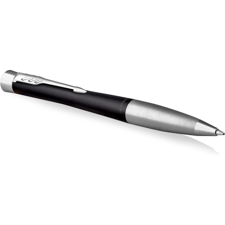 Parker Urban Twist Stylo Bille Noir Mat Avec Finitions Chrome